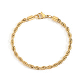 Twist Armband - Gold