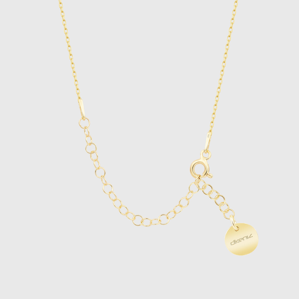 Halbmond Kette - Gold