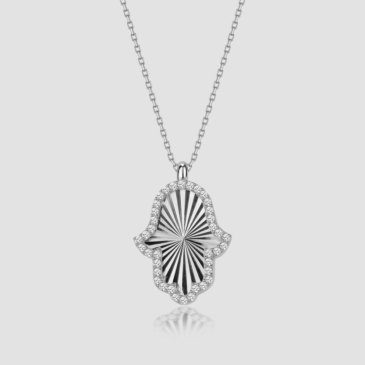 Hamsa's Hand - Shiny Collection - Silber